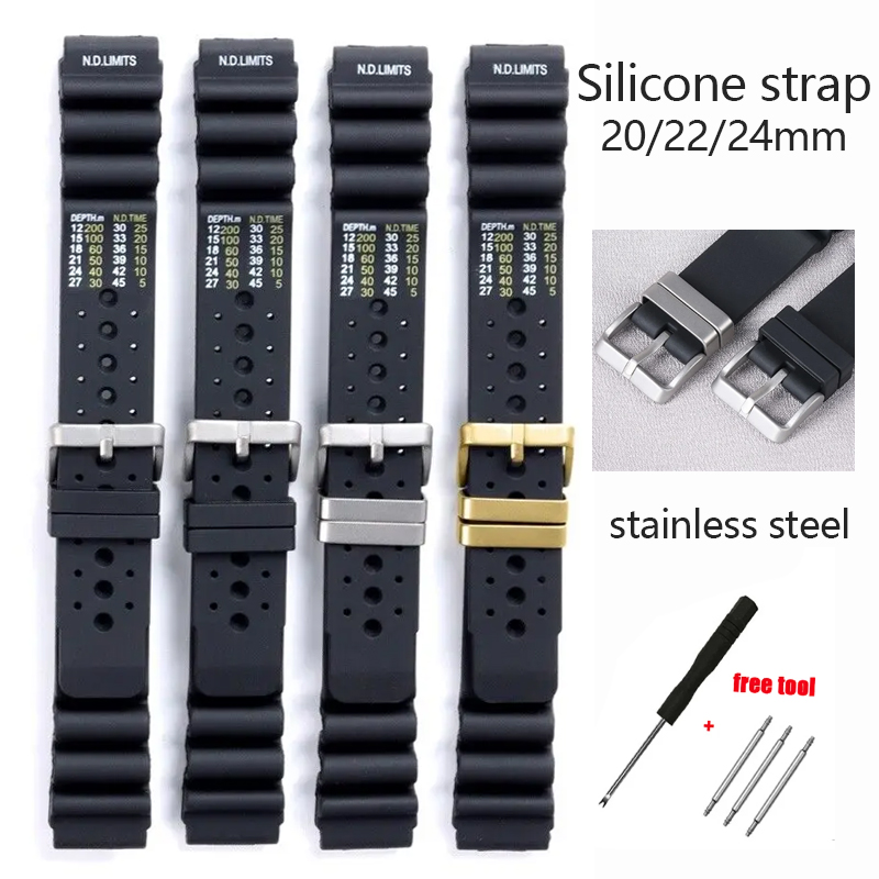 Resin Art Underwater - ND Limits Diver Watchband for Seiko
