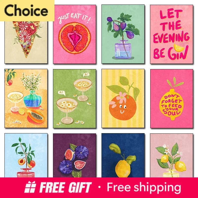 Resin Art Wall Decor - 2026 Just Eat It Illustration Wall