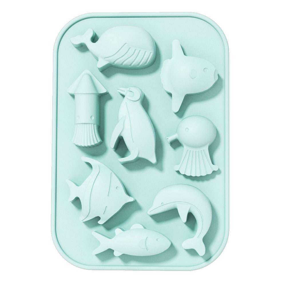 Silicone Mold Ocean - Marine Theme Fondant Mold Ocean Octopus