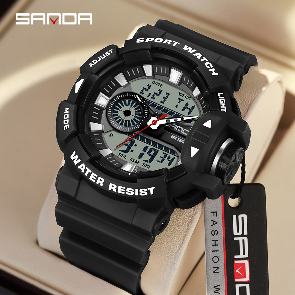 SANDA 3310 Fashion Men's Elect - Resin Art Underwater review and price