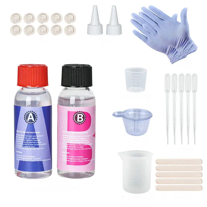 100g Epoxy Resin Kit Clear Hig - Resin Art Ratio review and price