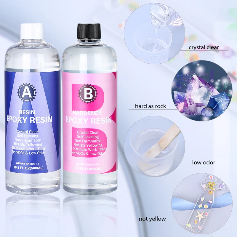 100g Epoxy Resin Kit Clear Hig - Resin Art Ratio review and price