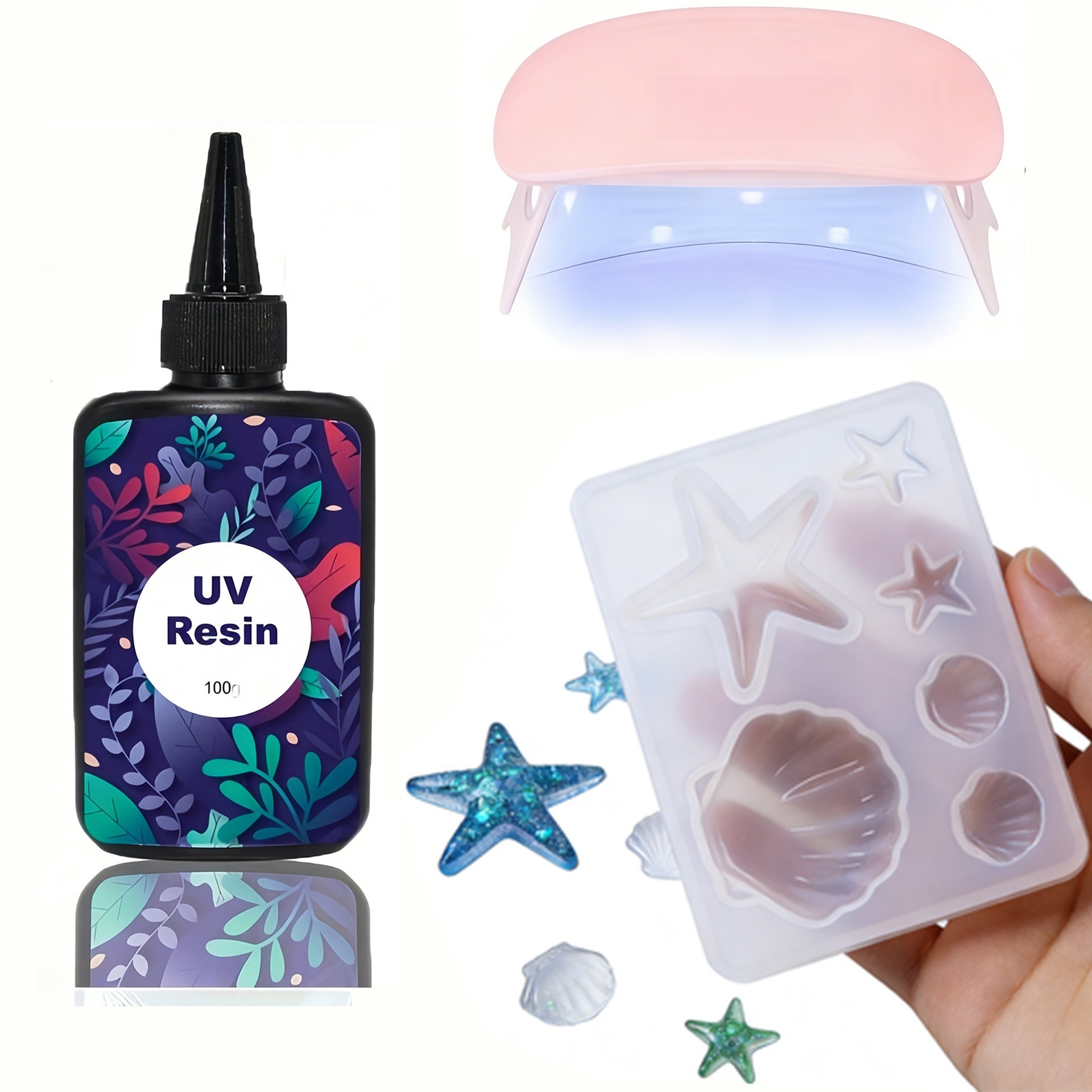DIY Ocean Theme Crystal Epoxy  - Silicone Mold Ocean review and price