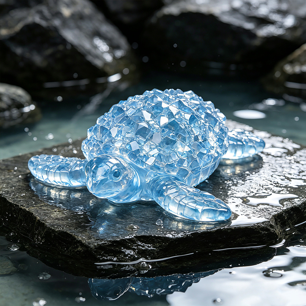 Diamond Cut Healing Sea Turtle - Silicone Mold Ocean review and price