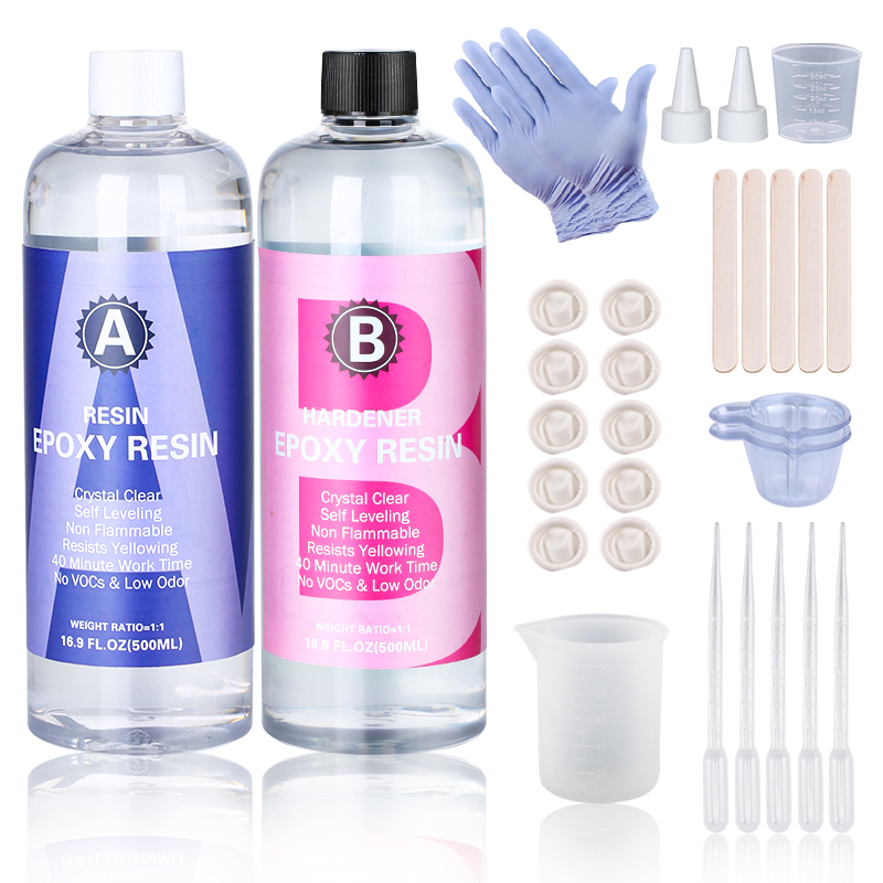 1:1 Crystal Clear Epoxy Resin  - Resin Art Ratio review and price
