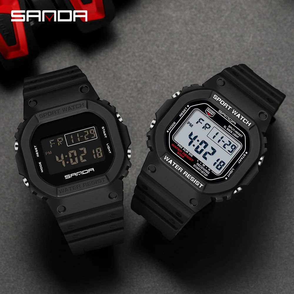 SANDA 2107 Children Watch Men  - Resin Art Underwater review and price
