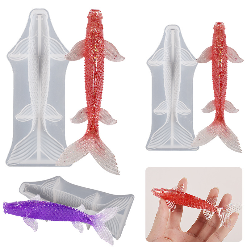 3D Koi Fish Shaped Epoxy Resin - Silicone Mold Ocean review and price
