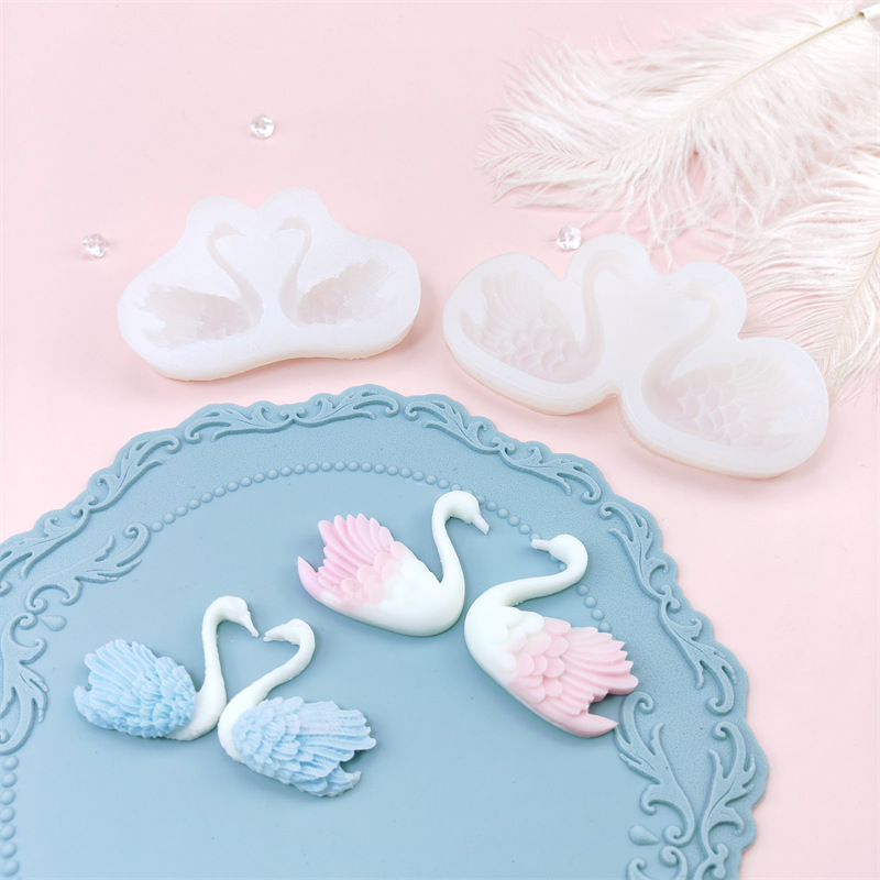Swan Pair Combination Silicone - Silicone Mold Ocean review and price