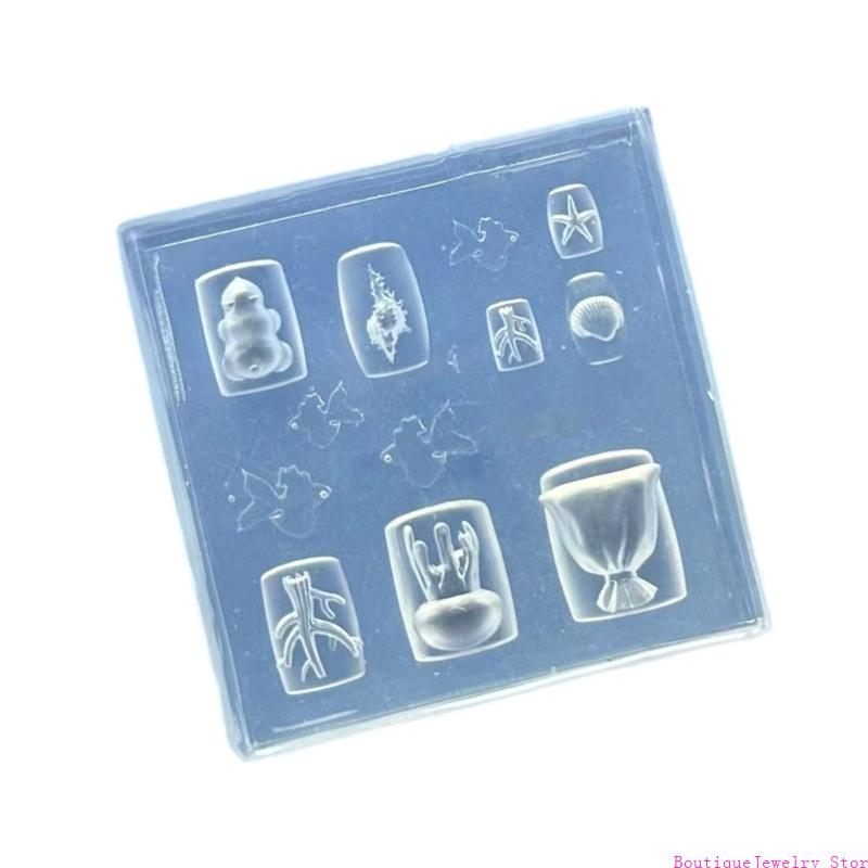 E1PE Soft Silicone Embellishme - Silicone Mold Ocean review and price