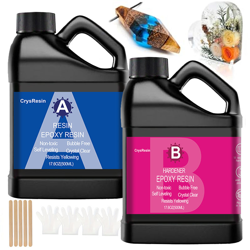 Crystal Clear Epoxy Resin 1:1  - Resin Art Ratio review and price