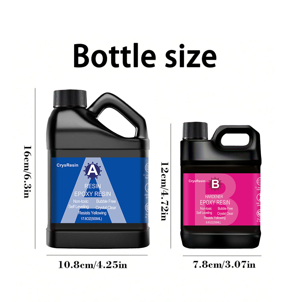 Crystal Clear Epoxy Resin 1:1  - Resin Art Ratio review and price