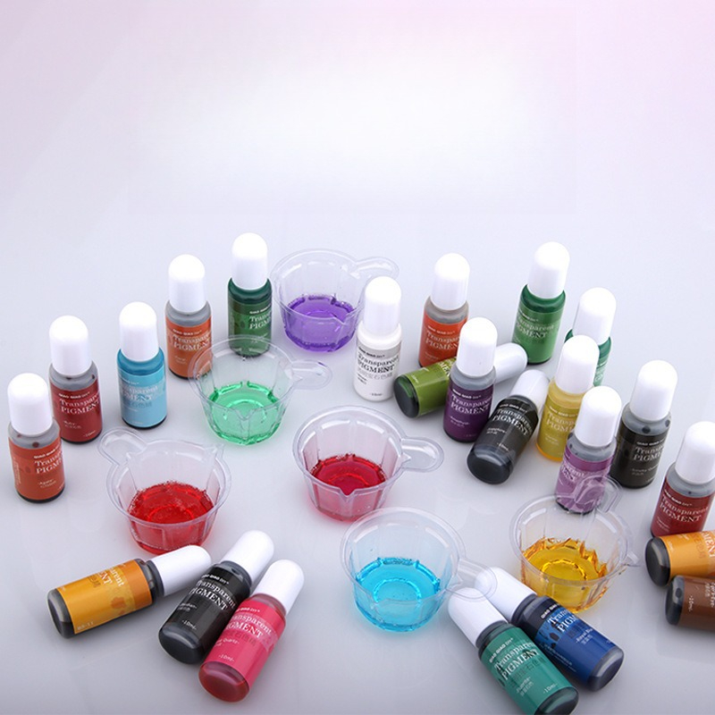 Resin Pigment Transparent Gems - Resin Color Paste review and price