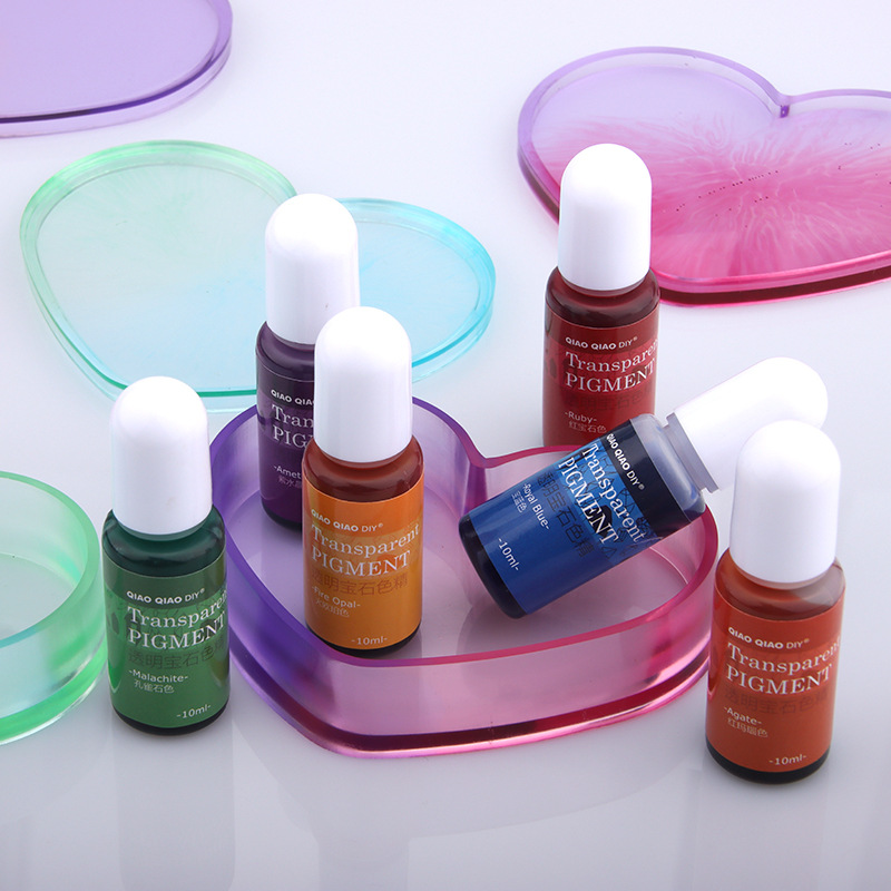 Resin Pigment Transparent Gems - Resin Color Paste review and price