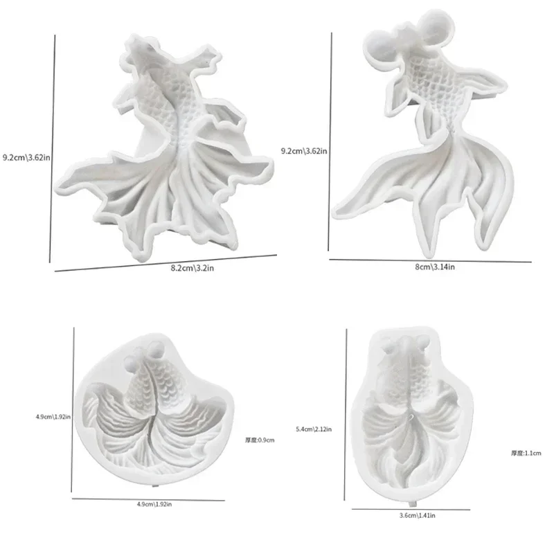 2026 Koi Fish Silicone Resin M - Silicone Mold Ocean review and price