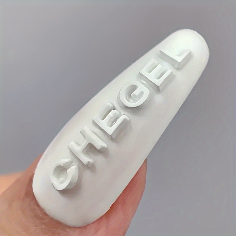 1pc Self-Made Nail Art Letter  - Resin Art Templates Free review and price