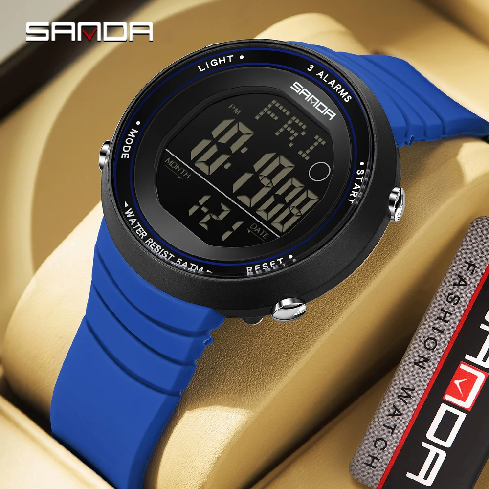SANDA Digital Sport Watch for  - Resin Art Underwater review and price