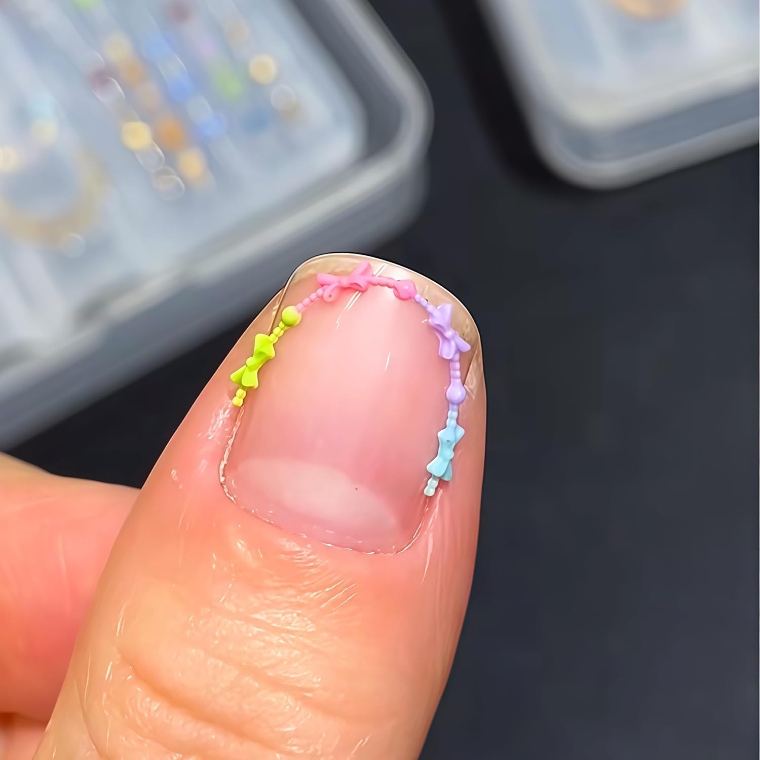 3D Bead Necklace Gel Nail Art  - Resin Art Templates Free review and price