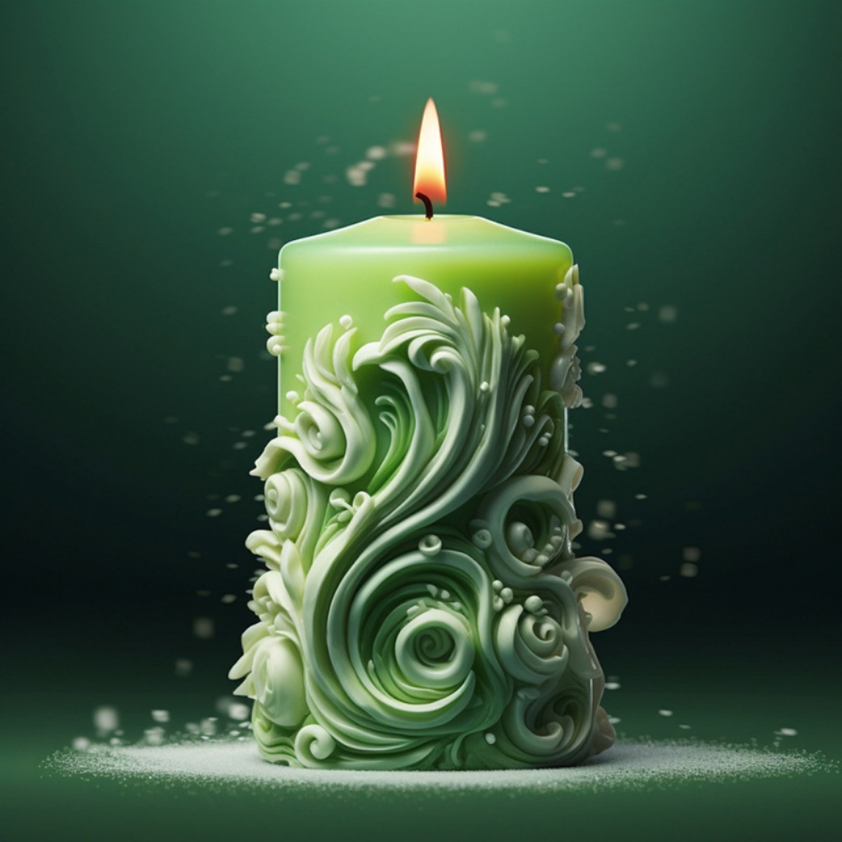 geometry Carved Cylindrical Si - Silicone Mold Ocean review and price