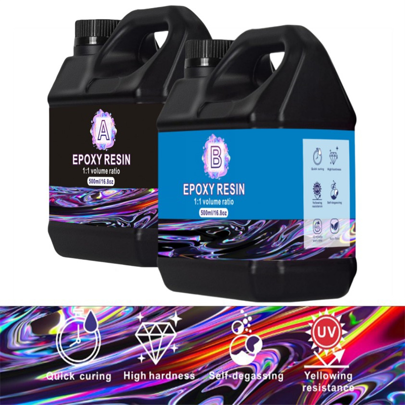 Crystal Clear Epoxy Resin AB A - Resin Art Ratio review and price
