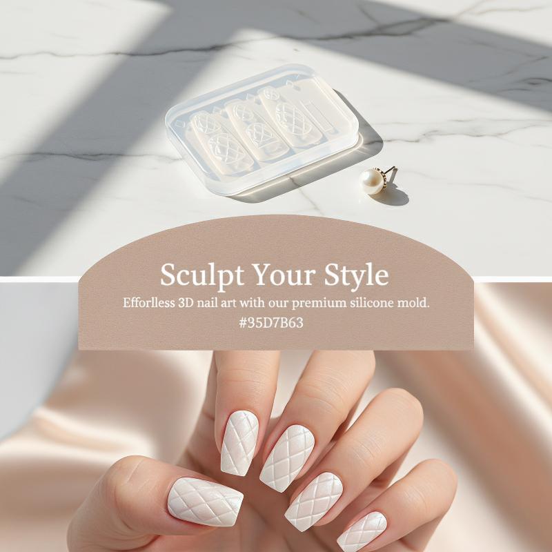 Portable Reusable Silicone Nai - Resin Art Templates Free review and price