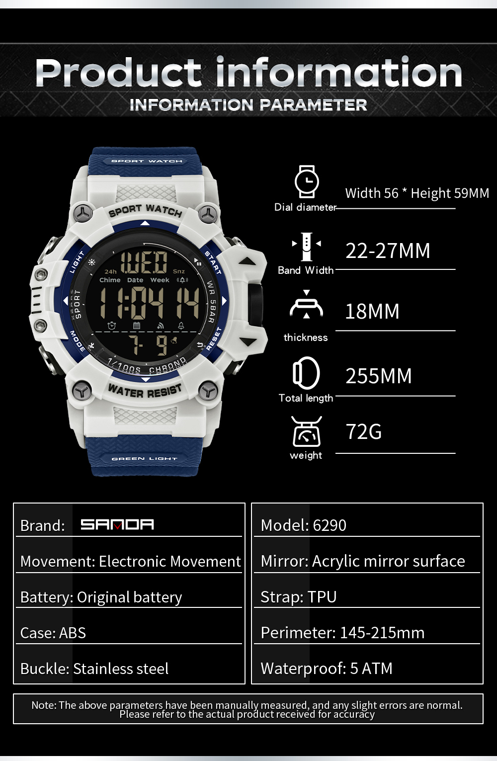 SANDA New 6290 Fashion Student - Resin Art Underwater review and price