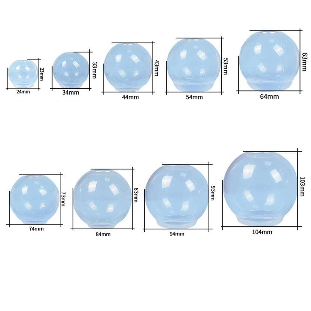 20-100mm 3D Transparent Ball S - Silicone Mold Ocean review and price