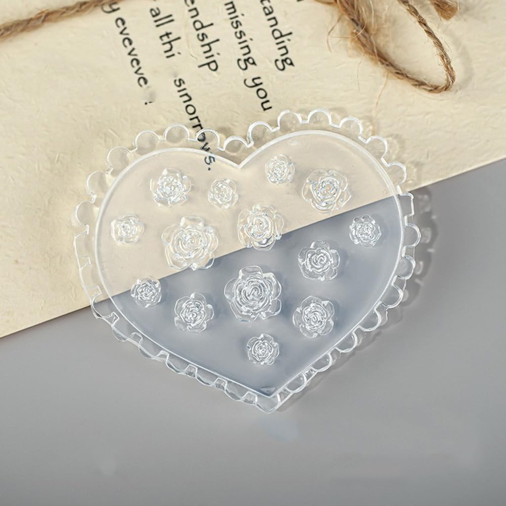 3D Flower Nail Molds Silicone  - Resin Art Templates Free review and price