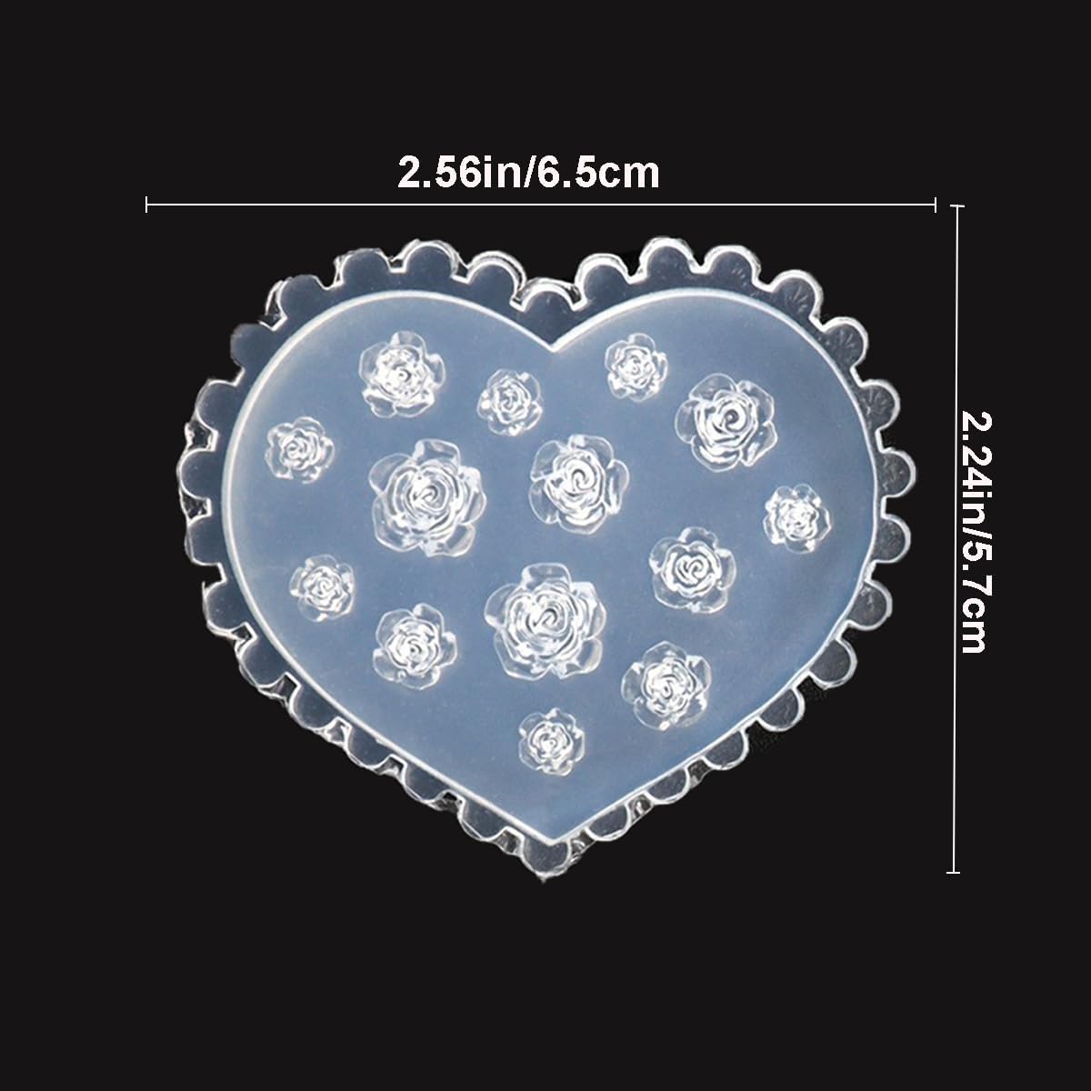 3D Flower Nail Molds Silicone  - Resin Art Templates Free review and price
