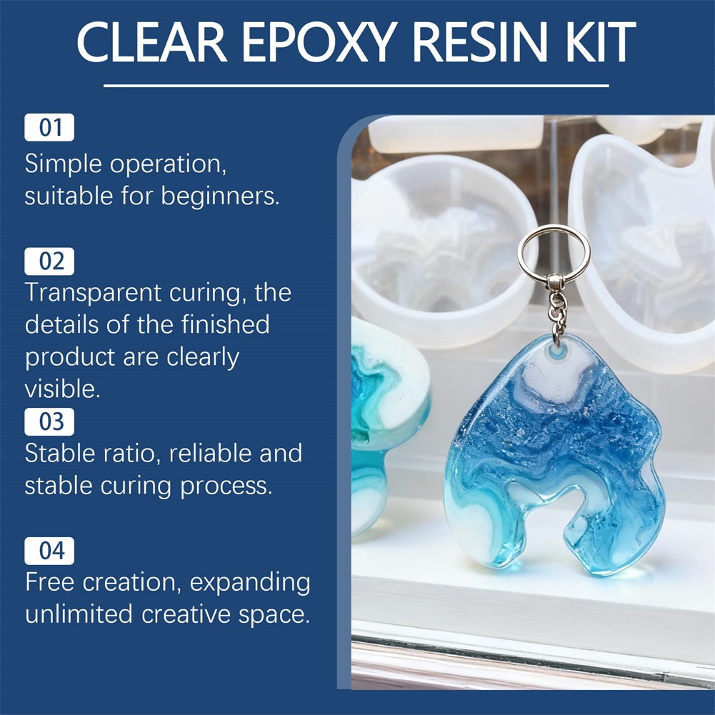 DIY Crystals Clear Epoxys Resi - Resin Art Ratio review and price