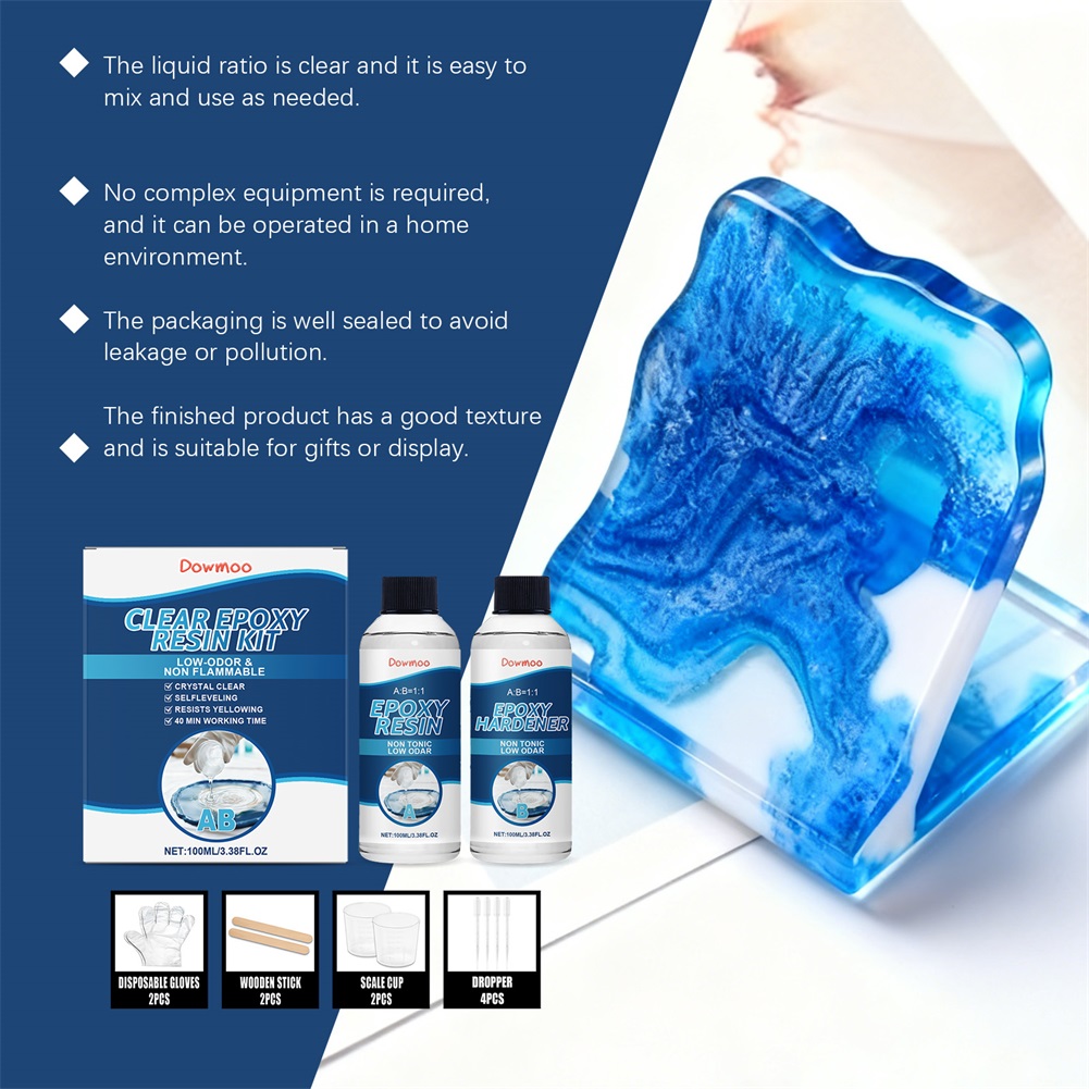 DIY Crystals Clear Epoxys Resi - Resin Art Ratio review and price