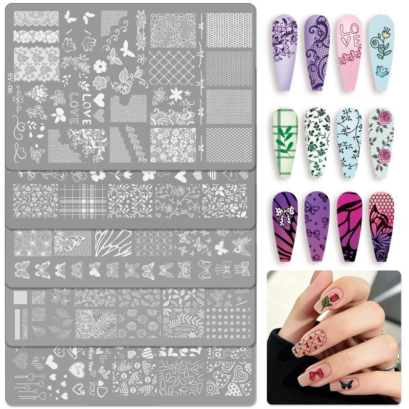 New Reusable Nail Art Transfer - Resin Art Templates Free review and price