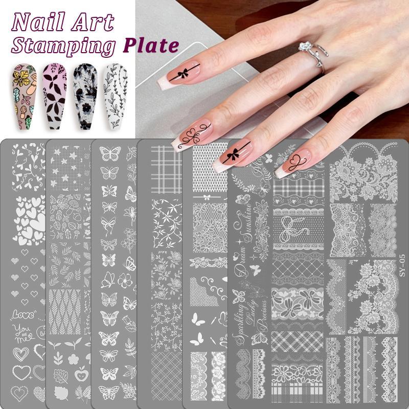 New Reusable Nail Art Transfer - Resin Art Templates Free review and price